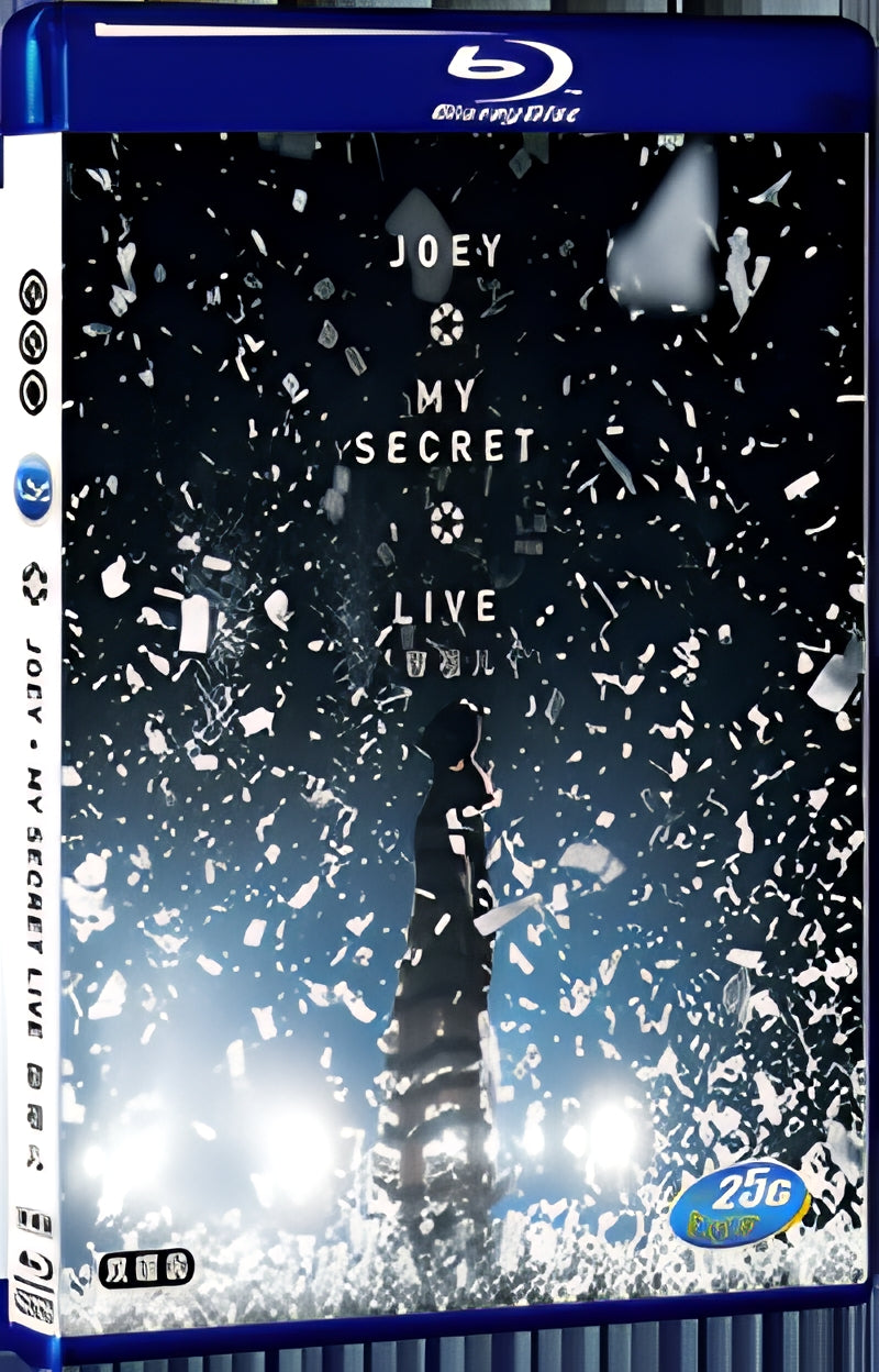 2017 Joey My Secret Live(2017) 1080P for Gift 2-Disc All RegionPlay Seal Box Blu-ray