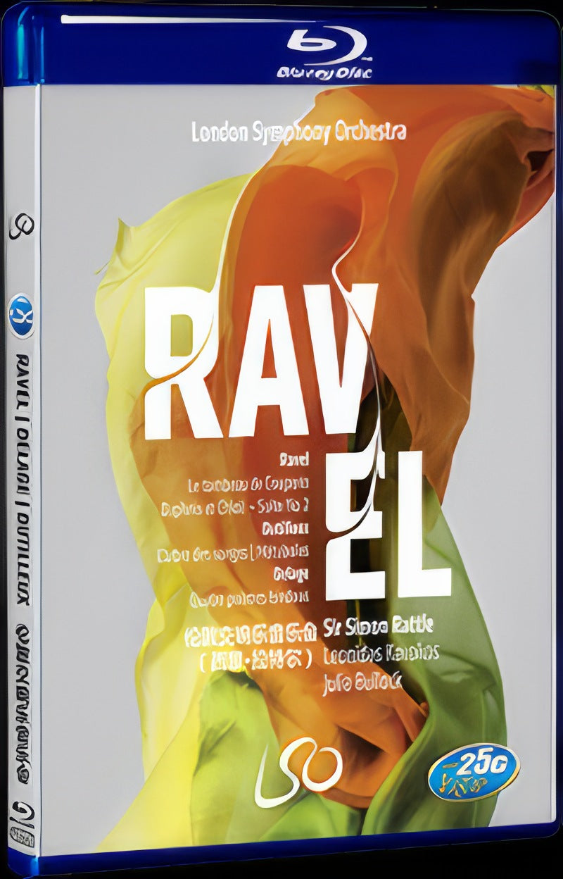 Ravel Dutilleux & Delage (2017) Movie 1-Disc Box Set for Gift Collection Blu-ray