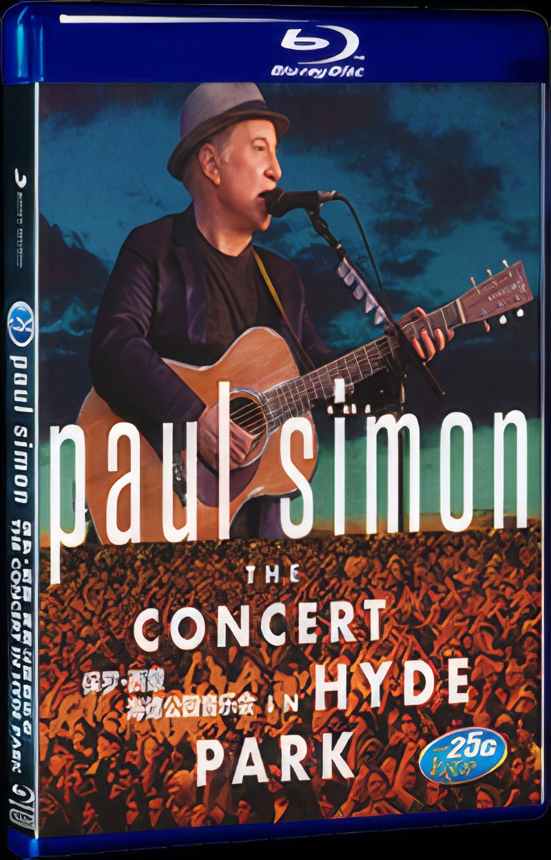 Paul Simon:The Concert in Hyde Park (2017) Movie 1-Disc Box Set for Gift Collection Blu-ray