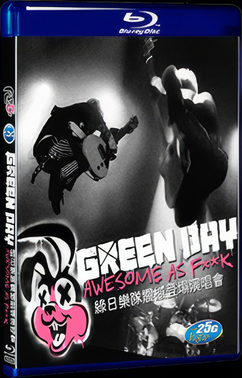 Green Day：Awesome As Fuck (2011) Movie 1-Disc Box Set for Gift Collection Blu-ray