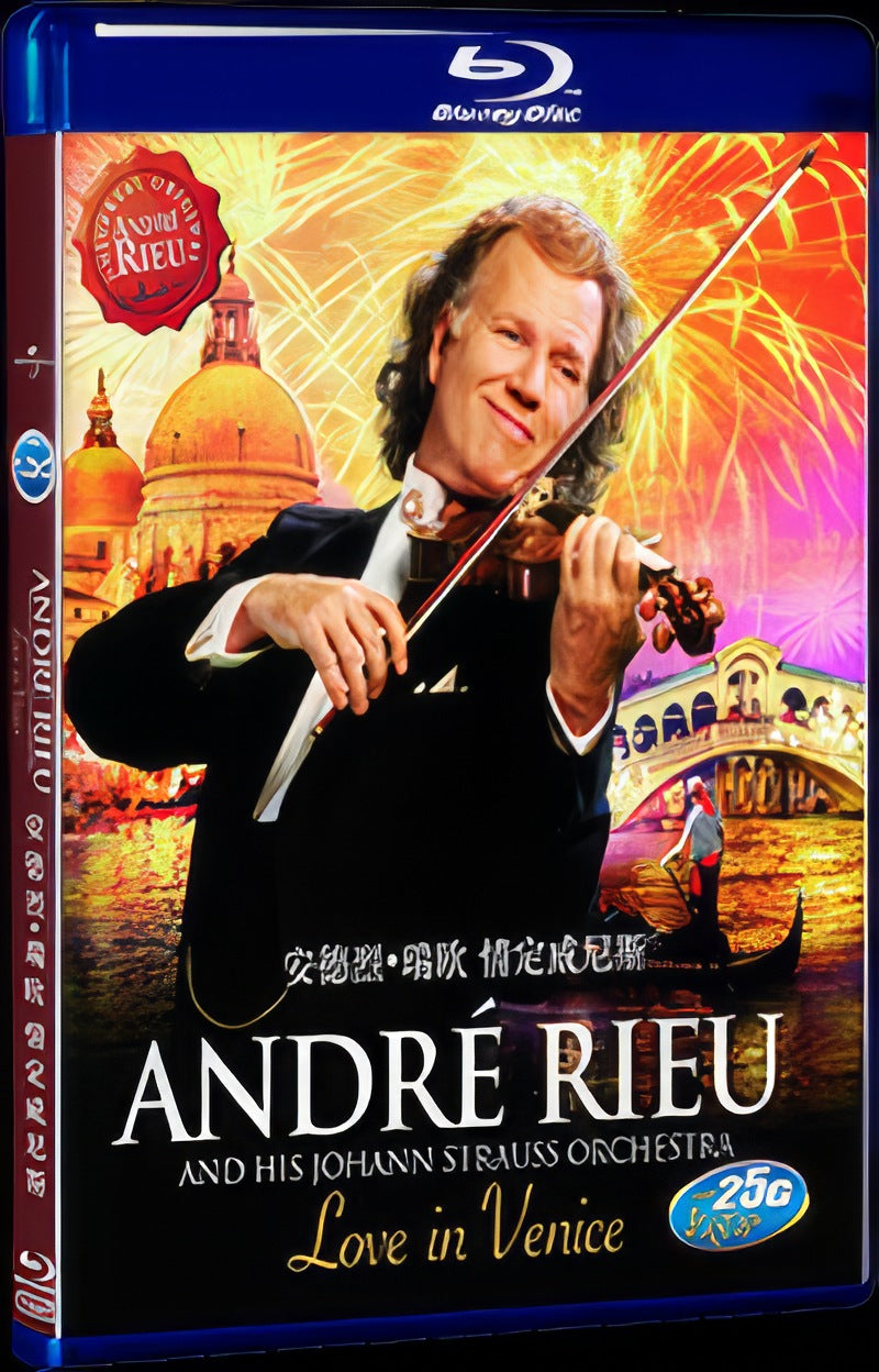 2017 Andrerio is in love with Venice Movie 1-Disc Box Set for Gift Collection Blu-ray