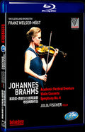 2018 Julia Fisher's violin performance Movie 1-Disc Box Set for Gift Collection Blu-ray