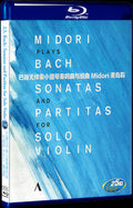 2016 Bach's Unaccompanied Violin Sonata and Suite Midori by Mari Mishima Movie 1-Disc Box Set for Gift Collection Blu-ray