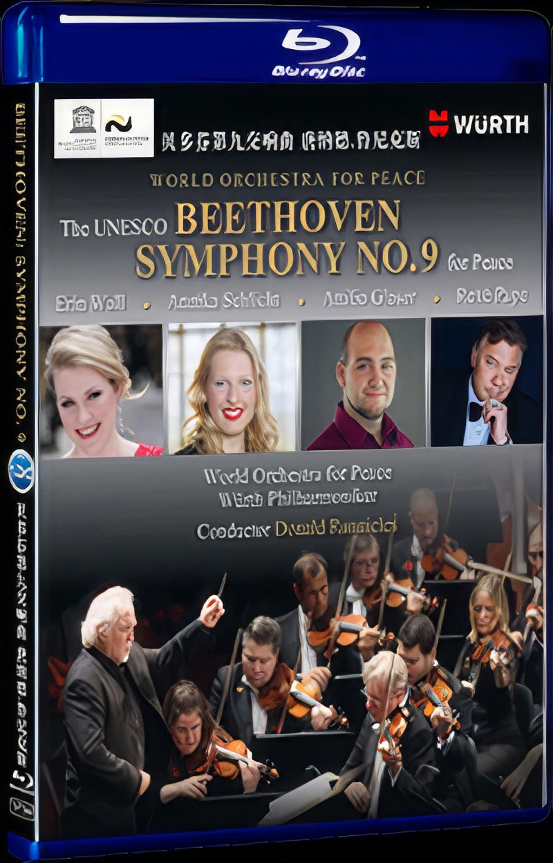 2019 Symphony 9 Movie 1-Disc Box Set for Gift Collection Blu-ray