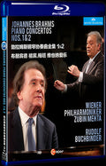 2019 Brahms: Piano Concertos Nos. 1 & 2 Movie 1-Disc Box Set for Gift Collection Blu-ray