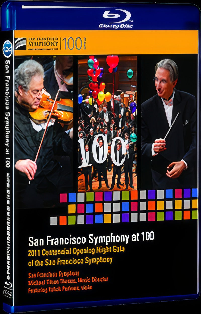 2012 San Francisco Symphony at 100 Movie 1-Disc Box Set for Gift Collection Blu-ray