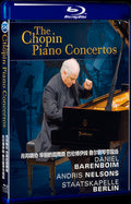 2019 Chopin Piano Concertos Movie 1-Disc Box Set for Gift Collection Blu-ray