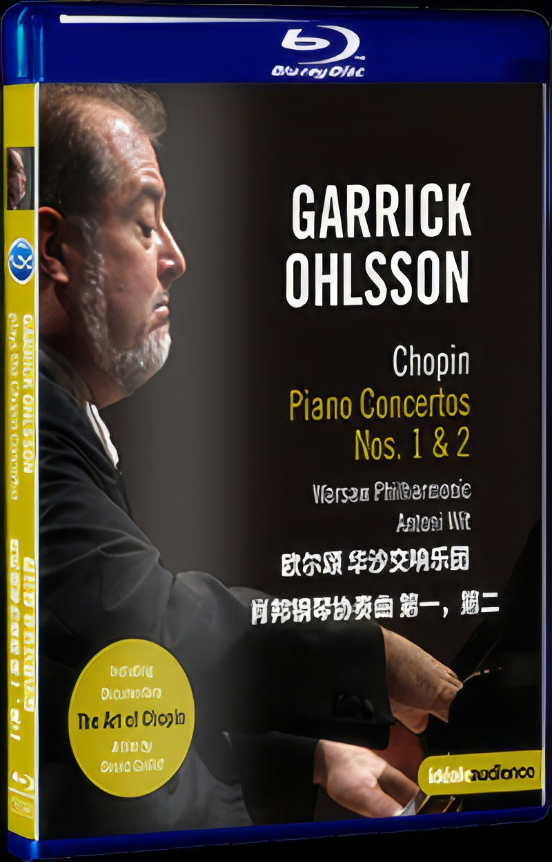 2019 Chopin: Concertos (Ohlsson) (Chopin Piano Concertos Nos. 1&2) Movie 1-Disc Box Set for Gift Collection Blu-ray