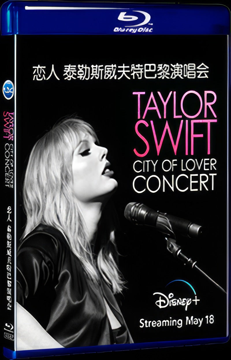 Taylor Swift: City of Lover Concert (2020) Movie 1-Disc Box Set for Gift Collection Blu-ray