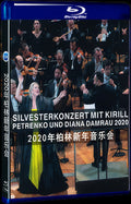 2020 The Berliner Philharmoniker’s New Year’s Eve concert (2020) Movie 1-Disc Box Set for Gift Collection Blu-ray