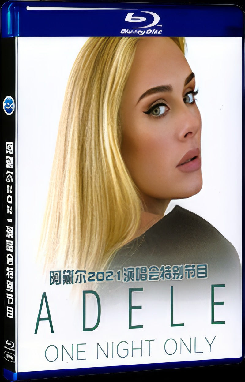Adele One Night Only (2021) Movie 1-Disc Box Set for Gift Collection Blu-ray