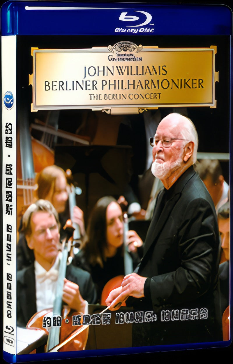 2022 John Williams Berlin Philharmonic: Berlin Concert Movie 1-Disc Box Set for Gift Collection Blu-ray