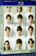 2021 Hong Kong's top male band MIRROR "ONE&ALL" LIVE 2021 concert 1080P for Gift 2-Disc All RegionPlay Seal Box Blu-ray