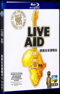 1985 Live Aid Movie 4-Disc Box Set for Gift Collection Blu-ray