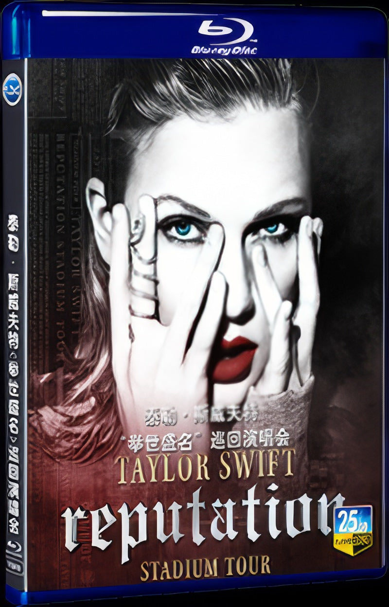 2018 Taylor Swift: Reputation Stadium Tour Movie 1-Disc Box Set for Gift Collection Blu-ray