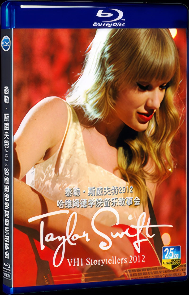Taylor Swift VH1 Storytellers 2012 Movie 1-Disc Box Set for Gift Collection Blu-ray