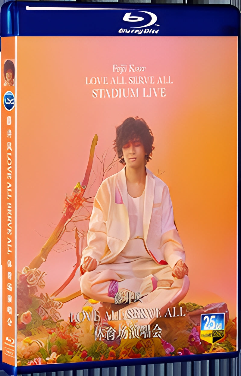 2023 Fujii Kaze LOVE ALL SERVE ALL STADIUM LIVE (2023) 1080P for Gift 1-Disc All RegionPlay Seal Box Blu-ray